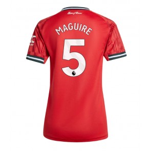 Manchester United Harry Maguire #5 Replika Hemmatröja Damer 2025-26 Kortärmad